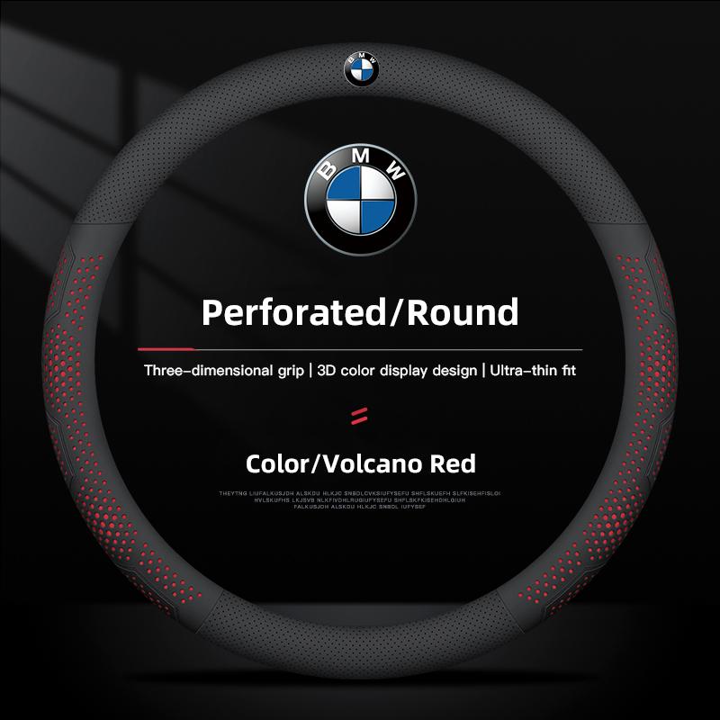 Car Steering Wheel Cover Ultra-thin Breathable Car Accessories For BMW E92 E53 E61 E62 E93 GT G30 G20 G05 G11 E48 Series i3 G07 XN9