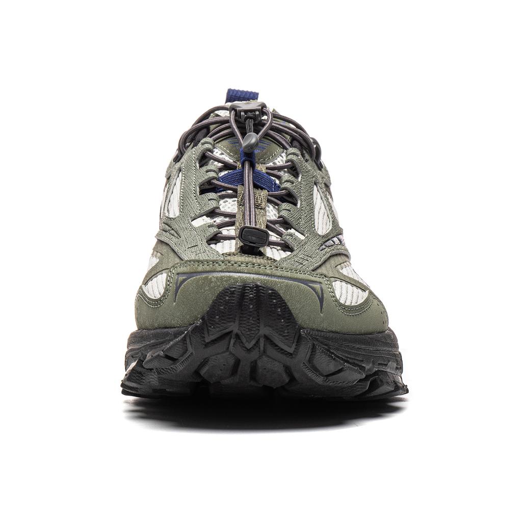 Li Ning Fuyiao 2.0 Trail V3 Sportive Comode Ammortizzazione Resistenti all'Usura Basse Casual Scarpe da Corsa Sneaker da Uomo Bianco Verde ARXW021-5