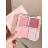 JUDYDOLL Orange Blush Palette Expansion Color High Gloss Sun Red 2025