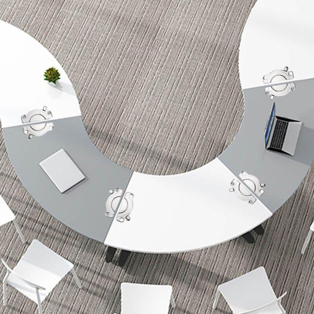 Fastener Conference table Latch Bracket Furniture Hinges Fixing Fitting Table Top Connector