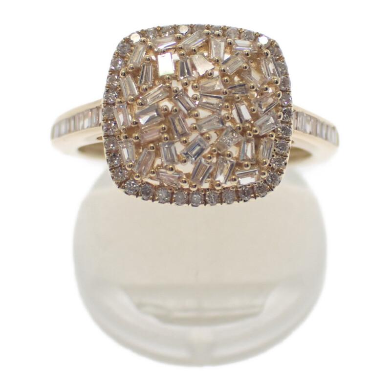 no brand  #13(JP Size) ring K18 yellow gold Women