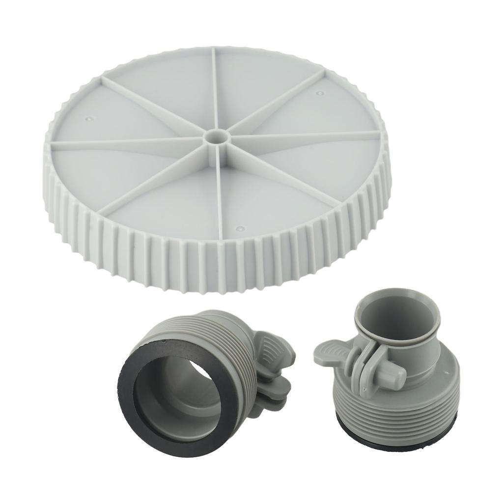 Mit Adaptern Sandpumpenabdeckung Zubehör Einfache Installation Teile Reparatur Ersatz Für Sommer Welle Brandneu