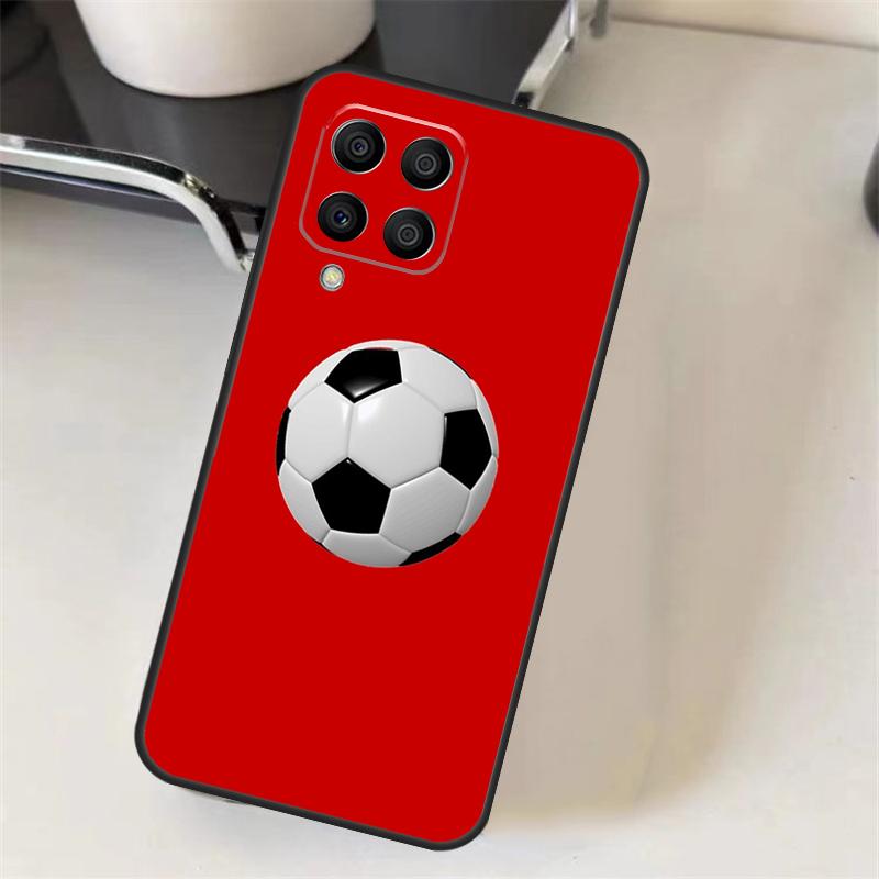 Football Soccer Ball Funda For Samsung Galaxy M51 M31S M52 M32 M23 M33 M53 M54 M34 M14 M12 M13 M20 Phone Case