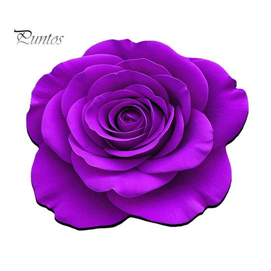 Diatomaceous Earth Floor Mat Irregular Shape Quick-Drying Floral Doormat Anti-Slip Safety Non-slip Backing Easy Maintenance Soft Cozy Rug Bathroom