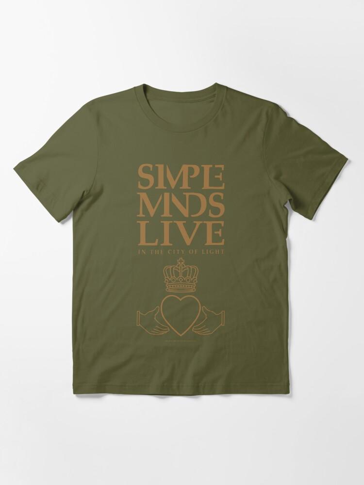 Simple Minds Simple Minds - Live In the City of Light Logo Essential T-Shirt