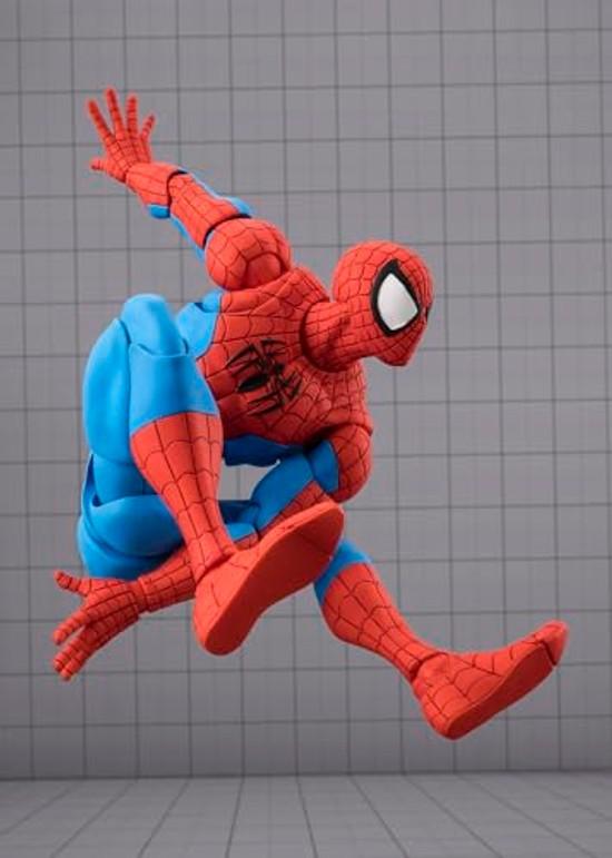 NACIONES TAMASHII SH. Figuarts Spider-Man (GAMERVERSO) figura articulada de PVC ABS pintada de aproximadamente 155 mm.