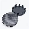 4pcs ABS Carbon Fiber Weave Logo Car Wheel Center Caps 56MM 53MM Wheels Hub Cap Rim Hubcaps Dust Cover Car Accessories for BMW CUP1