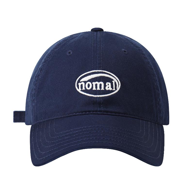 Peaked cap new summer dome embroidered baseball cap fashionable face small men's and women's hats
