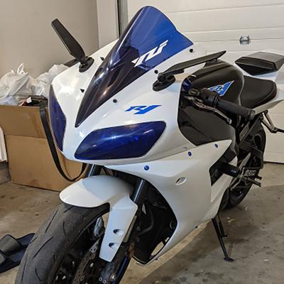 Motorcycle Mirror Modified Wind Wing Adjustable Rotating Rearview Mirror Moto Accessories for YAMAHA YZF R6 R1 R25 R3 R125 R15