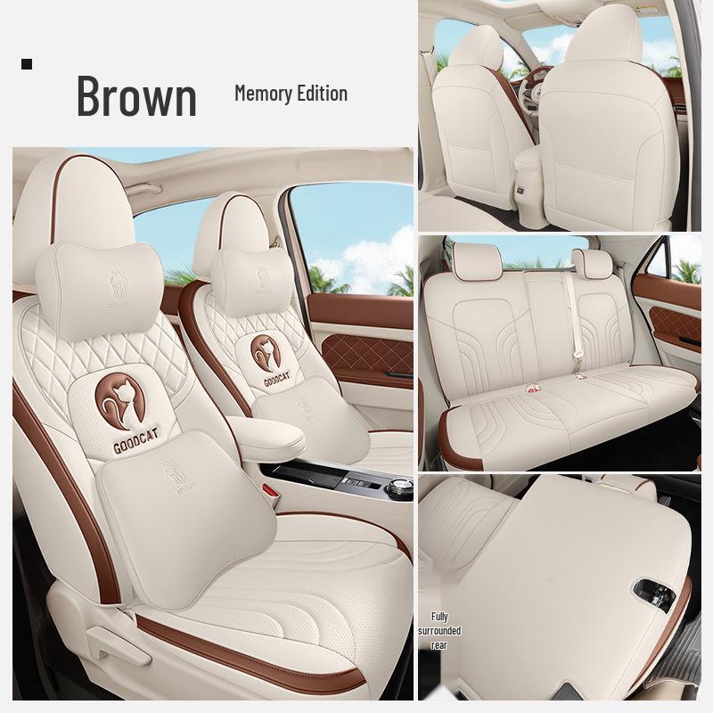 ZFL Sports Leather Seat Cushion Cover for Great Wall ORA Good Cat – All-Season Comfort
