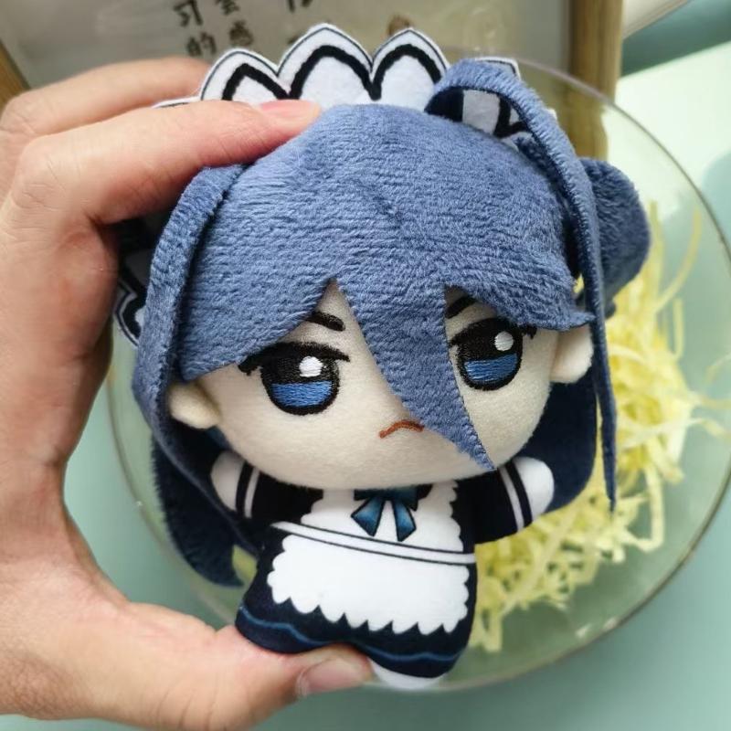 10cm Blue Archive Plush Toys Tendou Arisu Sunaokami Shiroko Anime Plushies Pendant Dolls Soft Stuffed Keychain Key Ring Gifts