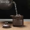 Antique Purple Clay Hand Grab Pot Chinese Yixing Zisha Teapot Household Filter Beauty Kettle Portable Tea Maker Drinkware