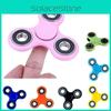Elegant Wood Hand Spinner Tri Fidget Ceramic Ball Desk Toy For Stress Relief