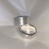 Neateun Crescent Silver Ring (M)