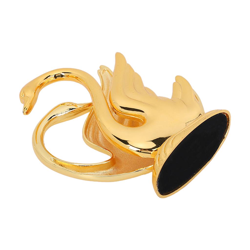 Swan Napkin Holder Golden Swan Design Rustproof Alloy Elegant Style Metal Napkin Holder for Napkin