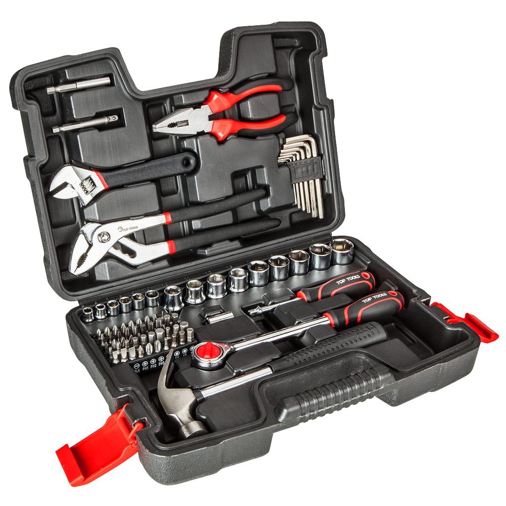Tool set 1/4", 1/2" 81 pcs.