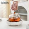 Nanshan Heat-Resistant Glass Teapot with Overhead Handle