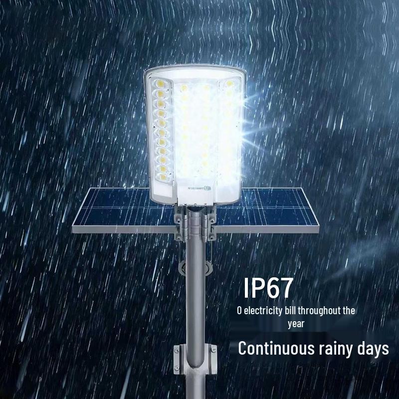 OEING 3-Sided LED Solar Outdoor Light