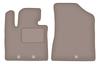 Dywaniki Samochodowe Przód Do: Kia Sorento II FL  SUV (2012-2014) Beżowe