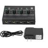 Multiple Inputs (for RCA/3.5mm/6.35mm) 4 Channel Headphone Amplifier  Podcast