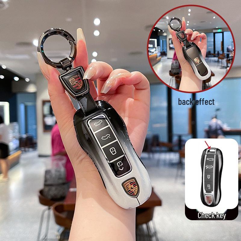 Porsche Cayenne, Taycan, Panamera, 911, Macan, 718 Key Case Buckle