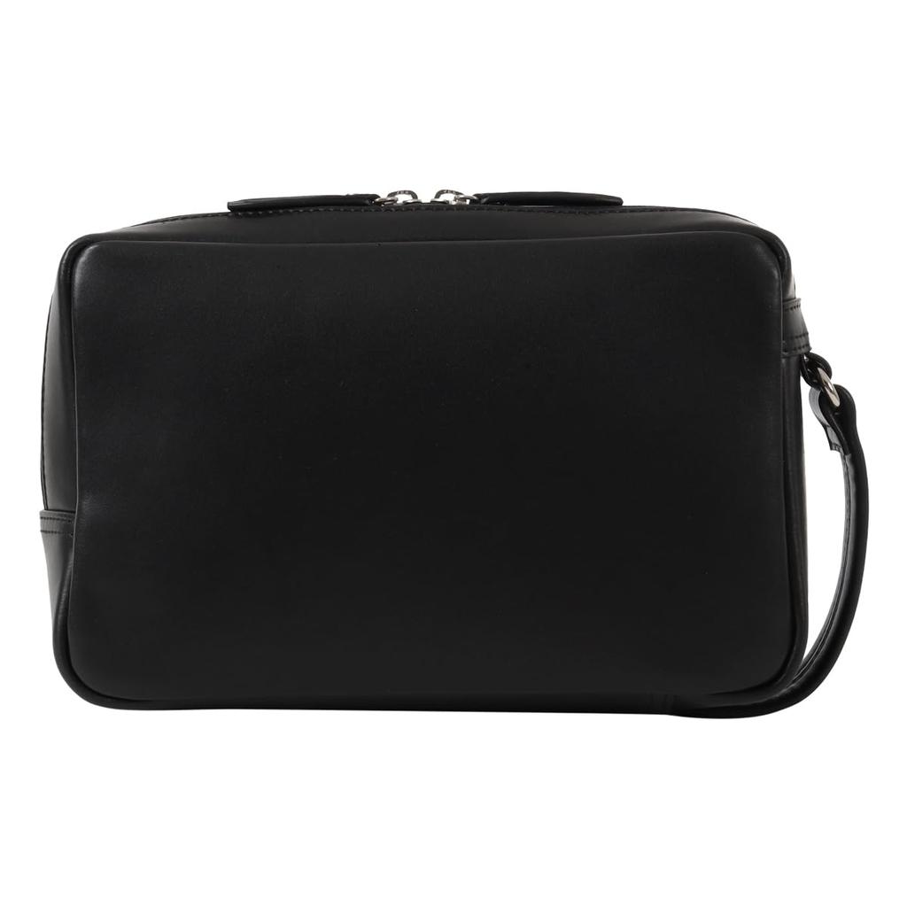 Clutch Second Leather Mini Suitable for Formal Split Navy [TAKEO KIKUCHI] Bag, Bag, Pouch, Bag, Men's 732211, Squall, Water-repellent, Mold-resistant,