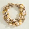Fashion, hand-beaded multi-layer necklace, personality trend, boho style, layered collarbone chain, daily casual