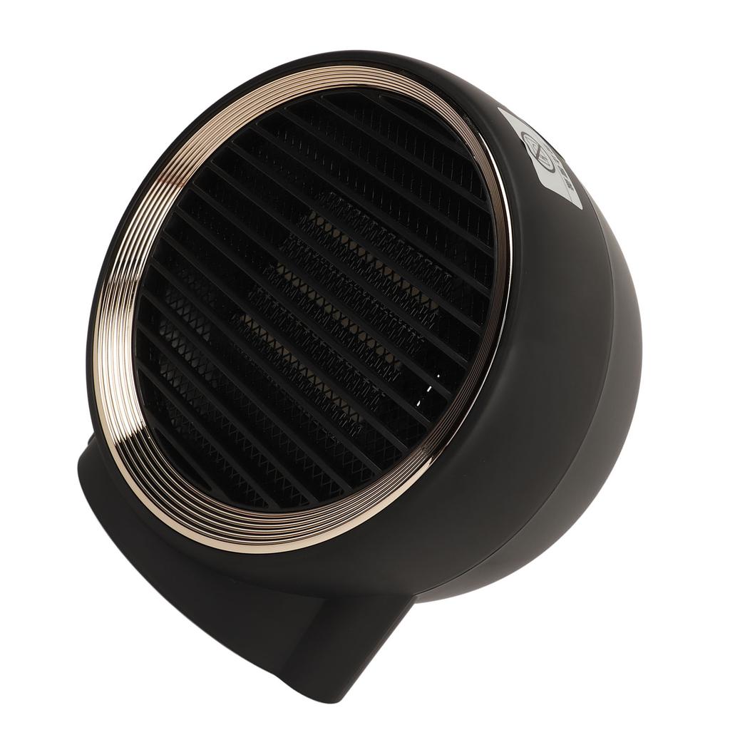 Mini Space Heater 1000W Round Electric Desktop Heater Quiet Operation for Home Bedroom Office Desk