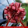 Large Red Wedding Car Pull Bow Decoration with Ribbon