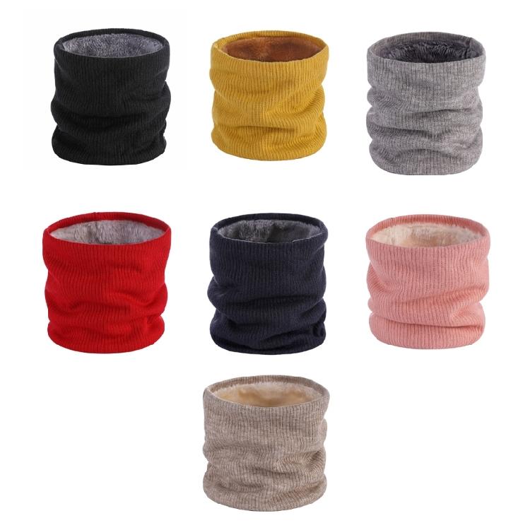 Soft Knitted Neck Warmer Winter Skating Running Warm Scarves Neck Gaiter Face Cover Thick Windproof Scarves Enduring