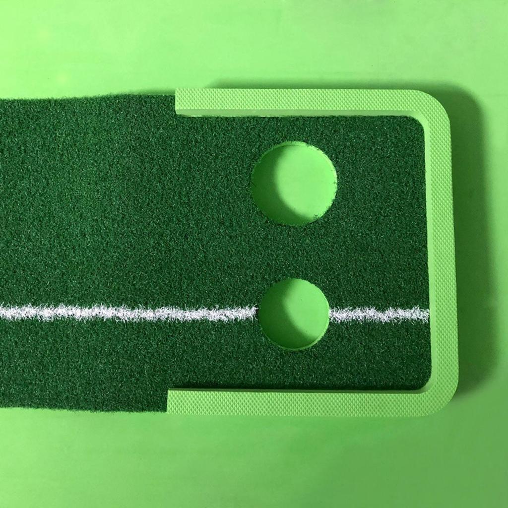 Golf Green Putting Mat Foldable Game Practice Trainer Aid Portable for Beginners,