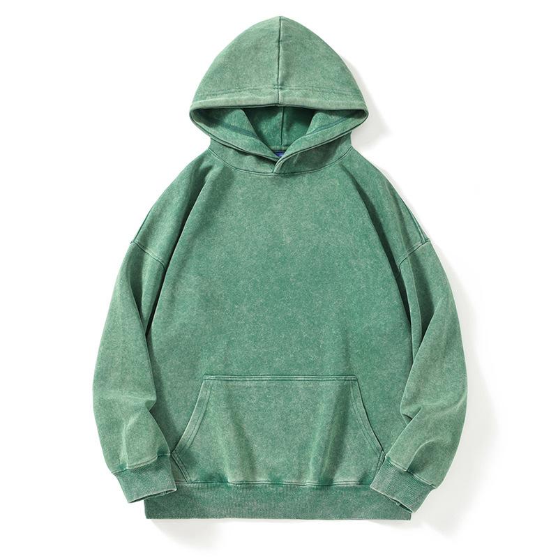 Men's Oversized Hoodies Cotton Hooded Sweatshirt Pullover Tops Casual Vintage Hooded Sweatshirt for Men Fall Long Sleeve Hooded Shirts With Pocket