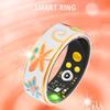 R18 Smart Ring Enamel Color Heart Rate Blood Pressure Oxygen Sleep Monitoring SmartHealth Women's Ring