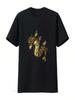 Black T Shirt Children Leviator Gyarados Vintage Washed Slightly Fashion Unisex Versatile Stylish Top For Everyday Wear Homme