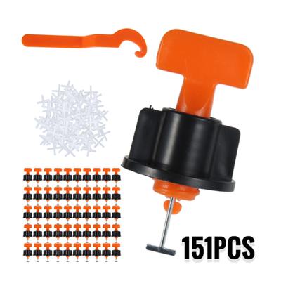 151 Teile/satz Keramik Fliesen Nivelliersystem Werkzeuge Ebene Fliesen Spacer Wand Leveler Keile Abstandshalter