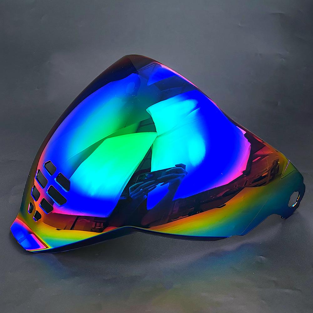 Universal Electroplated High-Definition Lens for Oni Mask Airflite Helmet - Tea Color, Day and Night Compatible