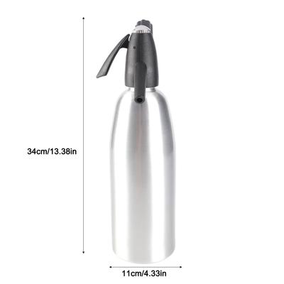 Fashionable Attractive Alloy Soda Water Bottle Cup with Pressure Regulator
