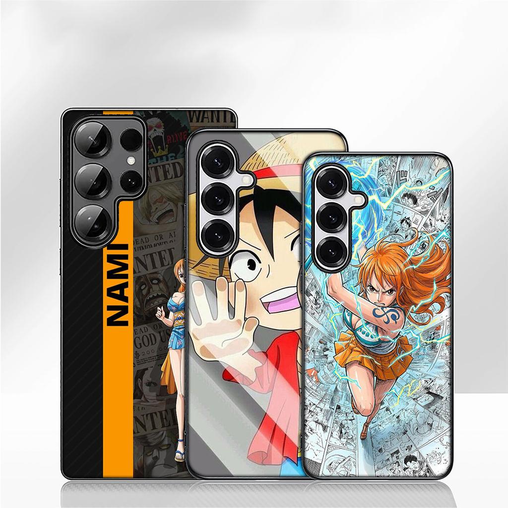 Nami ONE PIECES Roronoa Luffy Zoro Cover Phone Case for Apple iPhone 16 15 14 Plus 13 12 Mini 17 Pro Max + 16E Air 16+ ProMax