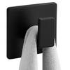 Bathroom Towel Rack Wall Hook for Bathroom Kitchen Black