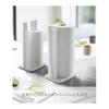 Yamazaki Jitsugyo 3261 Kitchen paper holder that can be cut with one hand, white, approx. W15.5 x D11.5 x H31cm, tower large roll compatible