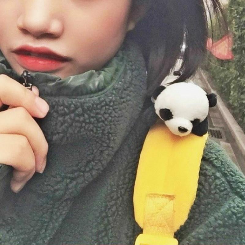 Hot Little Panda Plush Toy Cartoon Cute Doll Brooch Accessories Schoolbag Clothing Girls Gifts Accessories for Women