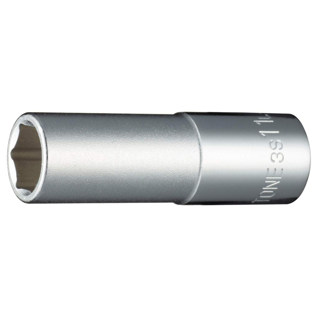 Tone Deep Socket 11mm Width HP3S-11L (Hex), 9.5mm (3/8") Drive,