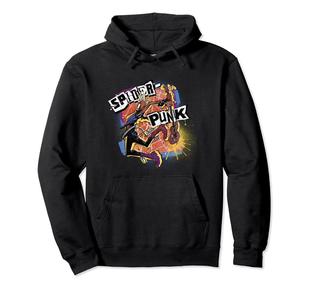 Marvel Spider-Man: Into the Spider-Verse Part 1 Spider-Punk Hoodie