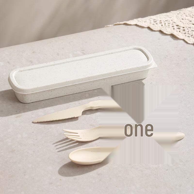 Portable Wheat Straw Cutlery Set