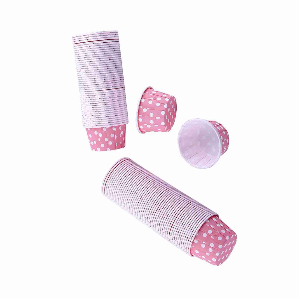 100pcs Paper Cake Cupcake Liner Case Wrapper Muffin Baking Cup for Party Wedding XMAS 8 Colors