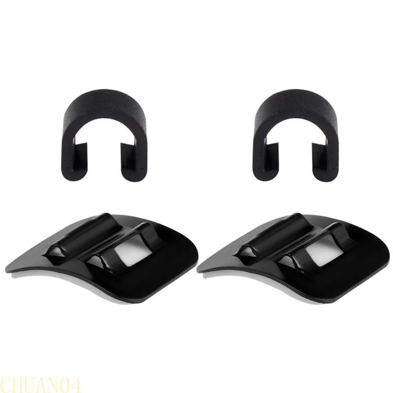 A1A2 5/10set Plastic Bike Cable Base Guide Bicycles Brake Cable Line Fixed Base