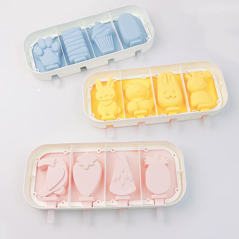 Dinosaur Ice Cream & Cheese Stick Mold Set