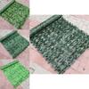Luxurious Artificial Leaf Garden Fence Screening Roll For Ultimate Privacy And Beauty