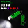 Mini Multitool Camping Survival Light USB Rechargeable LED Flashlight Keychain Pocket Torch Lamp Outdoor Emergency Gadgets