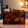 Plateau Organisateur en Acrylique Imprimé Tortue Pour Coiffeuse, Style Léopard Pour Chevet, Commode ou Comptoir de Salle de Bain